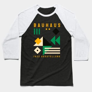 Art Deco Bauhaus Abstract Architect Modernism Poster Baseball T-Shirt